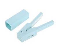 Piastra Chioma Mini USB per Ritocchi Rapidi, Arriccia e Liscia | Formato Tascabile, Uso in Viaggio e Borsa, Plastica e Metallo, Colore Verde Chiaro, 5v2a Type-c