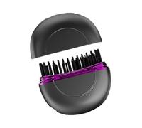 Piastra compatta per capelli armata per azione mobile e fornello per mantenere livelli di calore costanti e sicuri, spazzola portatile leggera sensibile ai viaggi