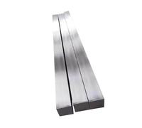 Piastra con asta piatta a barra quadrata SUS 304, lunghezza 400 mm, 1 pezzo(2x2mmx400mm)