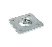 Piastra da avvitare per cardini regolabili ART. 480 PER CANCELLI A BATTENTE