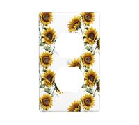 Piastra da parete 11,4 x 7 cm WHJSHOP fronte al sole materiale PC durevole, resistente al calore e allo sbiadimento, facile da pulire, dimensioni standard