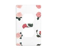 Piastra da parete 11,4 x 7 cm YYHWHJDE Rose is Saying I Love You Prints, materiale PC resistente, resistente al calore e allo sbiadimento, facile da pulire, dimensioni standard