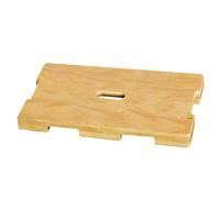Piastra Del Piede A Banda Di Resistenza, Superficie Non Slittata, 60x30x4cm, Pedina Per Il Tabellone Per Esercizi Di Fitness, Base Della Piattaforma Di Banda Di Resistenza Al Legno, Migliora La Postur