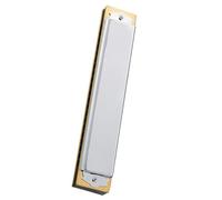 Piastra del sedile in ottone per strumento musicale armonica polifonica professionale a 21 fori squisita e durevole (Color : A)