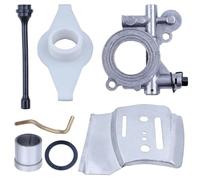 Piastra della barra dell'ingranaggio a vite senza fine della linea della pompa dell'olio adatta for CS 2171 2172 2186 2188 2063 2065 2071 Guida for motosega turbo, pezzo di ricambio interno