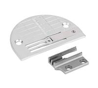 Piastra dell'ago da 2,6x1,8 pollici, griffa, piedino per macchina da cucire Accessori per macchine da cucire industriali Piedino per piastra dell'ago con set di kit di denti