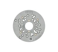 Piastra di adattamento per fresatrici per bordi UNIBASE-TRIM small silver