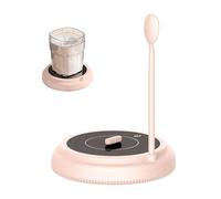 Piastra di agitazione magnetica - miscelatore da laboratorio professionale, mini agitatore magnetico | Impostazioni RPM variabili con barra di agitazione, multifunzione che agita la piastra calda per