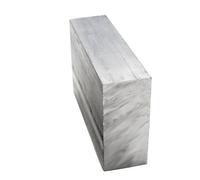 Piastra di alluminio a barre piatte, Barra piatta in alluminio 6061 for incisione, 10x50 mm (80-250 mm), confezione da 10(10x140x50mm 1pc)
