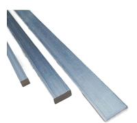 Piastra di alluminio a barre piatte, Barre piatte in lega di alluminio 6061 T6, confezione da 5, diverse misure, lunghezza 500 mm(3X10X500MM)