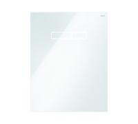 Piastra di azionamento TECElux con azionamento elettronico sen-Touch, Versione: Vetro bianco - 9650002