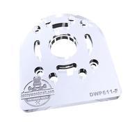 Piastra di base del router spessa 3/8" con compatibilità con boccola per Dewalt DWP611