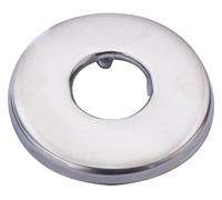 Piastra di base del rubinetto, piastra scudetto rotonda divisa in acciaio inossidabile, flangia a parete, for tubo dell'acqua, copertura decorativa, accessori for il bagno(46x21mm)
