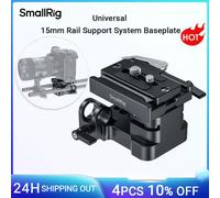 Piastra di base del sistema di supporto ferroviario universale da 15mm SmallRig (Arca-Standard svizzero) per Sony per Panasonic per fotocamera Fujifilm DSLR 2092