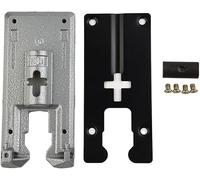 Piastra di base di ricambio per seghetto alternativo in tessuto resistente, cerniera industriale, riutilizzabile, grande capacità per troncatrice, sega da tavolo, sega, lavorazione del legno, officina