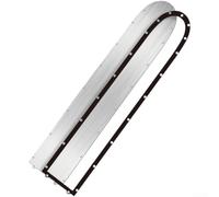 Piastra di base in acciaio inox per scooter Pro Antifurto Inox