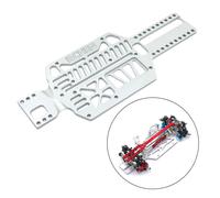 Piastra di Base per Auto RC in Metallo per Auto Telecomandata Wltoys 1:28