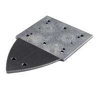 Piastra di base per carta abrasiva delta e oscillante a strappo triangolare