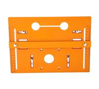 Piastra di Base per Macchine da Taglio, Panca di Lavorazione del Legno Multifunzionale Piastra di Rovescio del Router, Plastica Ingegneristica, Motore da 4 Pollici Universali, 28