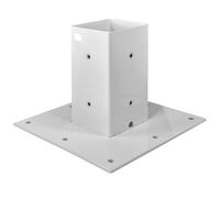 Piastra di base per montaggio superficiale Mail Boss 7151, bianco alpino