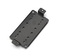 Piastra di base per pickup per chitarra a 6 corde in ottone Humbucker Piastra di base 50/52 mm Piastra di base per ponte del collo Facile da usare Parti per chitarra elettrica