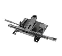 Piastra di base per sedia, meccanismo di inclinazione per sedie da gioco e da ufficio, struttura in metallo resistente, facile da installare, leva di inclinazione e blocco