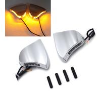 Piastra Di Base Per Specchio Retrovisore In Cromo LED Yamaha YZF R1 R6 R1S R1M