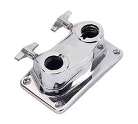 Piastra di base per tamburo a doppio foro in metallo resistente, staffa di