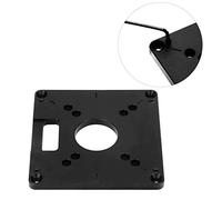 Piastra di base universale per fresatrice per fresatura per la lavorazione del legno Piastra di base Piastra di base Accessorio hardware Strumento per la lavorazione del legno Forand-