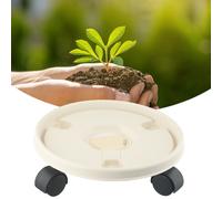 Piastra di base vaso da fiori con forte capacità portante bianco/grigio/rosso m