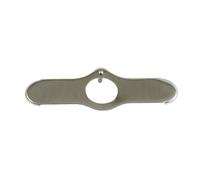 Piastra di bloccaggio dado stelo forcella springer in linea cromo Samwel