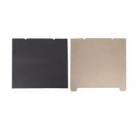 Piastra di build di stampa 3d 235x235 foglio pei strutturato base magnetica flessibile in acciaio a molla liscia per la crealità k1