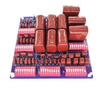 Piastra di capacità programmabile a sei cifre decennale da 9 pezzi in plastica a sei cifre decennio come condensatore standard ingegneria elettronica design o clip di prova