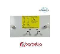 PIASTRA DI CHIUSURA CASSETTA CON LEVE E VITI ERREPIERRE PC100BB