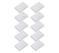 Piastra di coltura tissutale 96 piastra di coltura di crescita delle cellule di polistirene ben trasparente con coperchio di plastica per la ricerca biologica di laboratorio 10pcs (Fondo a forma di u)
