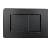 Piastra di comando per WC AquaUno nero opaco