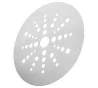 Piastra di Conduzione 23cm in Acciaio Inox per Induzione | Argento, Robusta e Resistente All'usura, per Casseruola e Piano Cottura