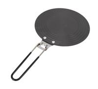 Piastra di conduzione del calore per fornelli a gas, dissipatore di calore, efficiente trasferimento di calore, in alluminio, portatile, per cucina (diametro 28 cm)