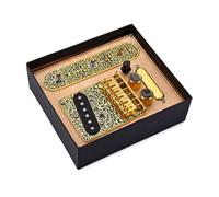 Piastra di controllo a 3 vie Parti di ricambio Pickup Collo Set 6-Strings Saddle Bridge Piastra per chitarre elettriche