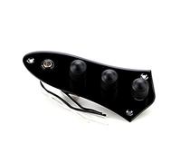 Piastra di controllo basso di ricambio completamente caricata con assemblaggio precablato Accessori per basso chitarra nera