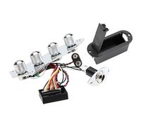 Piastra di controllo caricata a filo per chitarra elettrica Piastra di controllo precablata per cablaggio per chitarra piastra di controllo caricata per chitarra