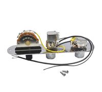Piastra di controllo per chitarra con interruttori push pull cablaggio, manopole adatte per la selezione del suono e la durata del suono, strumento professionale per musicisti