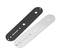 Piastra Di Controllo Per Chitarra Elettrica TL Resistente E A prova Di Urti Set Di 2 Pezzi In Colori Argento E Con Dimensioni 16 X 3 2 X 0 2 Cm Migliora L'aspetto E La Funzionalità