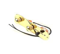 Piastra di controllo per interruttore per chitarra precablata, piastra di controllo caricata a 3 vie con manopola interruttore per parti di gioco per chitarra elettrica
