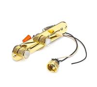 Piastra di controllo pre-cablata per chitarra elettrica con interruttore a 3 vie, facile da installare, piastra di controllo pre-cablata con carica a 3 vie