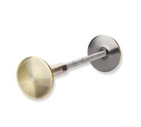 Piastra di copertura antifurto per fori da 8-25 mm, in lega di zinco, per una maggiore sicurezza della porta e resistenza ai graffi (bronzo)