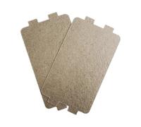 Piastra di copertura for guida d'onda for forno in mica for asciugacapelli, tostapane, microonde, riscaldatori, elettrodomestici, 2 pezzi