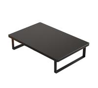 Piastra di copertura fornello a gas in acciaio inox, supporto fornello a gas, protezione superiore fornello a gas, lavabile, for piano cottura Amplia l'area di lavoro in cucina(Black,30x40cm)
