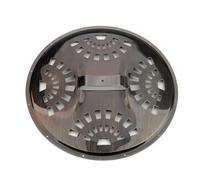 Piastra di copertura per chitarra in metallo Dobro Resonator Parti di ricambio per chitarra risonatore piastra di copertura per chitarra resofonica