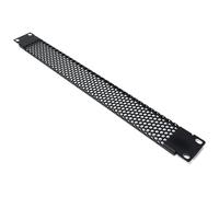 Piastra di copertura ventilata in rete 1U, pannello metallico per rack da 48 cm, armadio server, recinzione di rete, migliora il flusso d'aria e la gestione dei cavi (1)